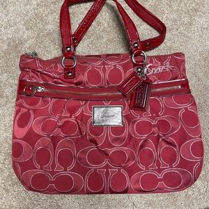Signature C COACH bag